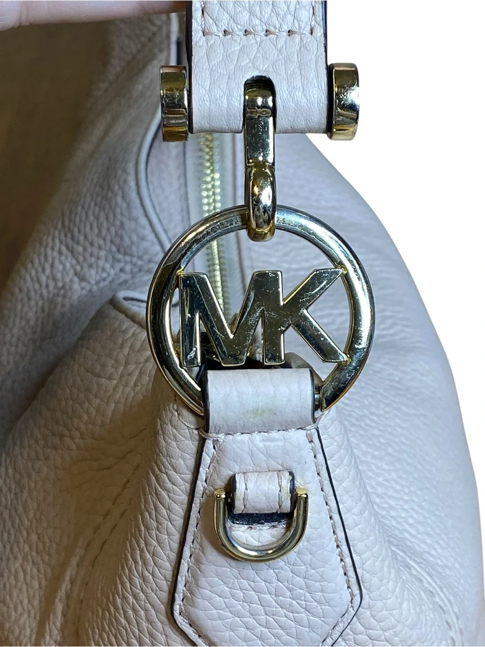 Michael Kors Blush Fulton Convertible bag Missing Crosbody Strap